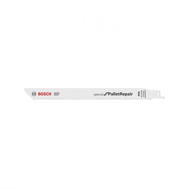 Пильное полотно по дереву с металлом Bosch Special for Pallet Repair S 1125 VFR (5 шт.) (2608658036)