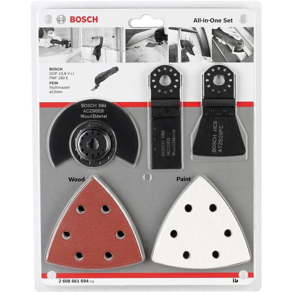 Універсальний набір для реноваторів Bosch, 13 шт (2608661694)