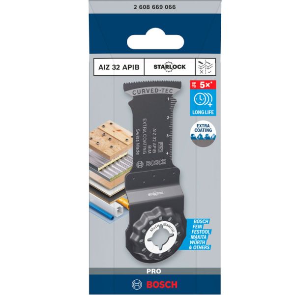 Занурювальне пиляльне полотно Bosch PRO AIZ 32 APIB 32x50 мм (2608669066)
