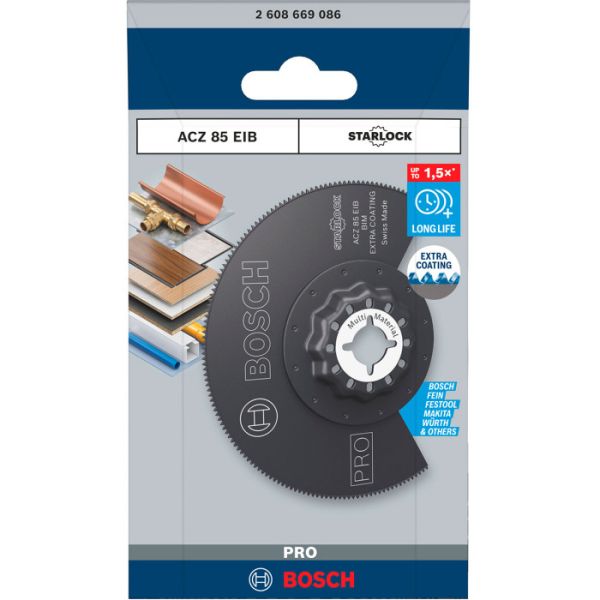Сегментоване пиляльне полотно Bosch PRO ACZ 85 EIB 85 мм (2608669086)