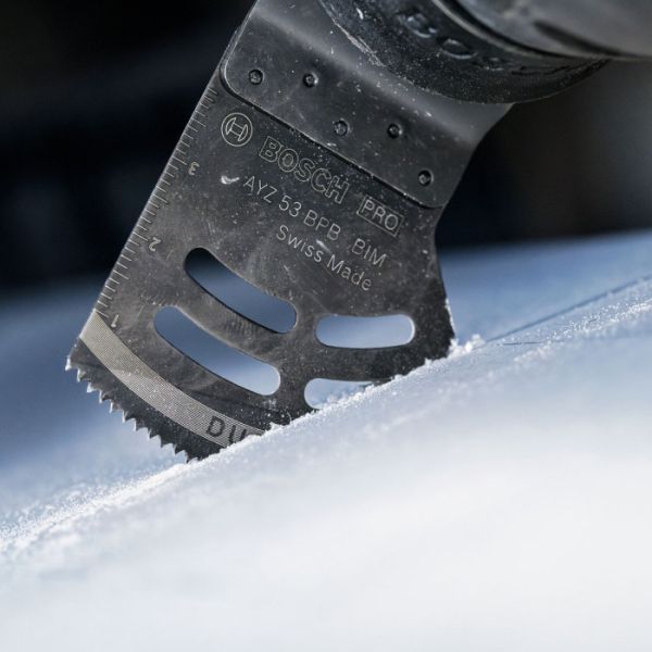 Занурювальне пиляльне полотно Bosch PRO AYZ 53 BPB Dual-Tec 53x40 мм, 5 шт (2608669115)