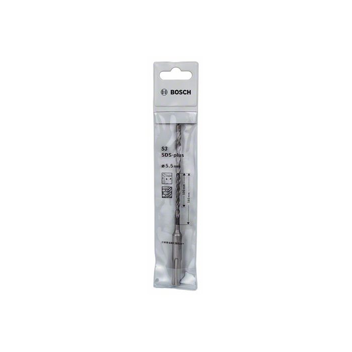 Бур Bosch SDS-plus-1 5.5x100x160 мм (2608680261)