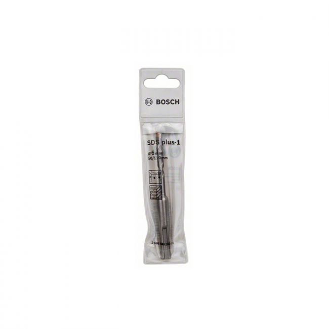 Бур Bosch SDS-plus-1, 6x50x110мм (2608680262)