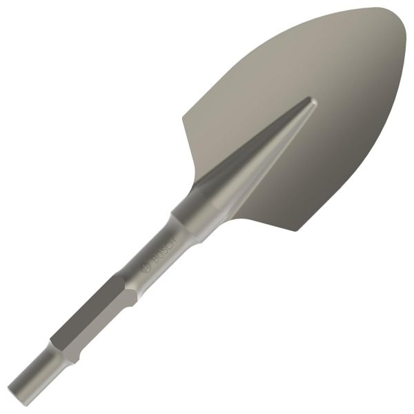 Зубило лопаткове заокруглене Bosch PRO HEX 30-4C з 30-мм шестигранним хвостовиком, 400х135 мм (2608690110)