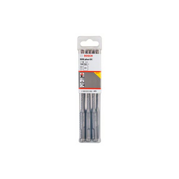Бур Bosch SDS-plus-5X 5x100x160мм (10шт) (2608833890)