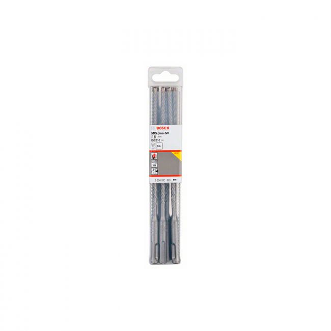 Бур Bosch SDS-plus-5X, 6x150x210мм (10шт) (2608833893)