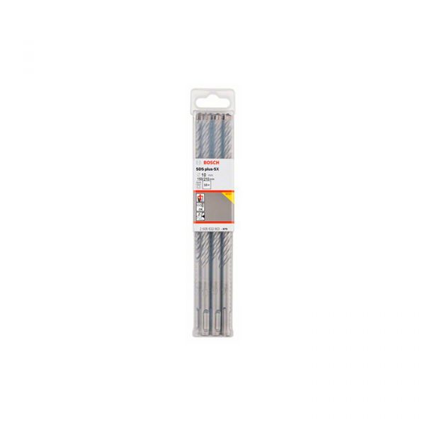 Бур Bosch SDS-plus-5X, 10x150x210мм (10шт) (2608833903)