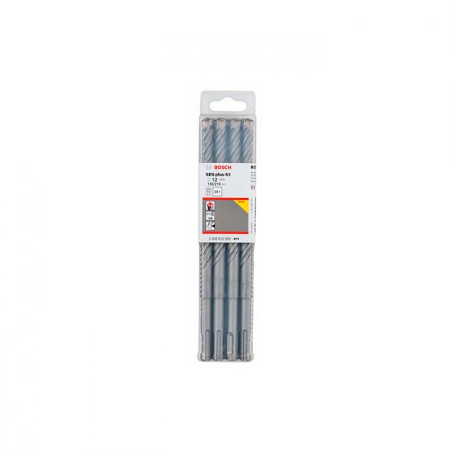 Бур Bosch SDS-plus-5X, 12x150x210мм (10шт) (2608833906)