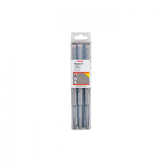 Бур Bosch SDS-plus-5X, 16x150x210мм (10шт) (2608833909)
