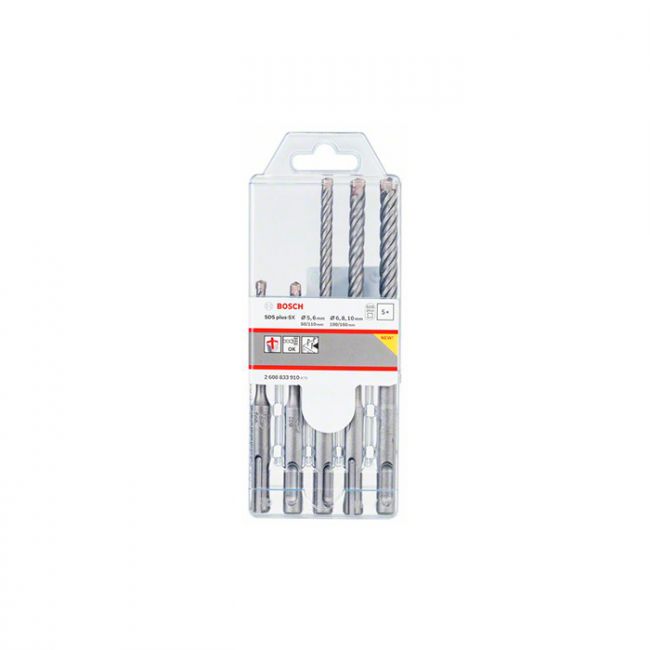 Набір бурів Bosch SDS-plus 5X (5шт) (2608833910)