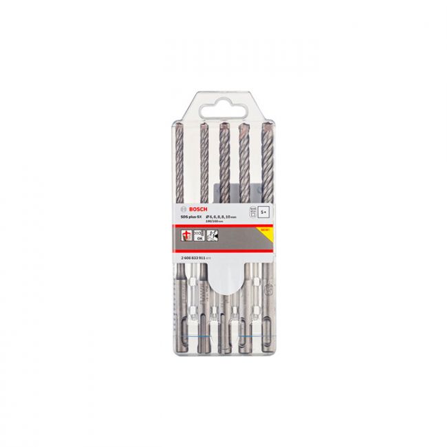 Набір бурів Bosch SDS-plus-5X (5шт) (2608833911)
