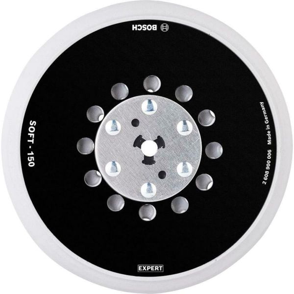 Опорна тарілка універсальна з отворами Bosch Expert Multihole, 150 мм, м‘яка (2608900006)