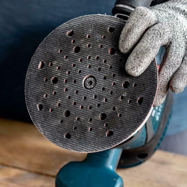 Опорна тарілка універсальна з отворами Bosch Expert Multihole, 150 мм, середньої жорсткості (2608900007)