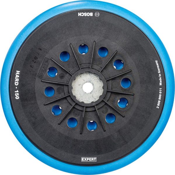 Опорна шліфувальна тарілка з отворами Bosch Expert Multihole 150 мм, тверда (2608900011)
