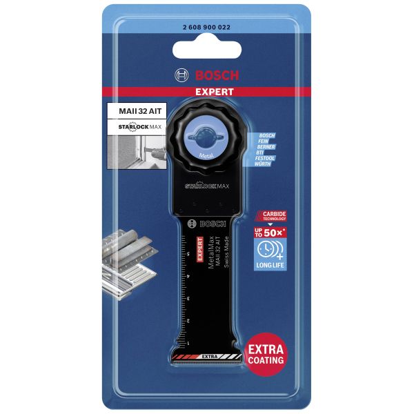 Занурювальне пиляльне полотно Bosch Expert MetalMax MAII 32 AIT 70х32 мм (2608900022)