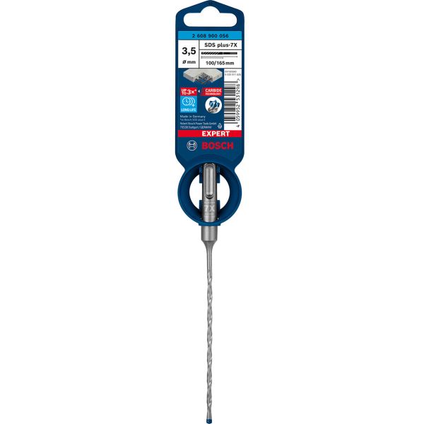 Ударний бур Bosch Expert SDS-plus-7X 3.5х100х165 мм (2608900056)