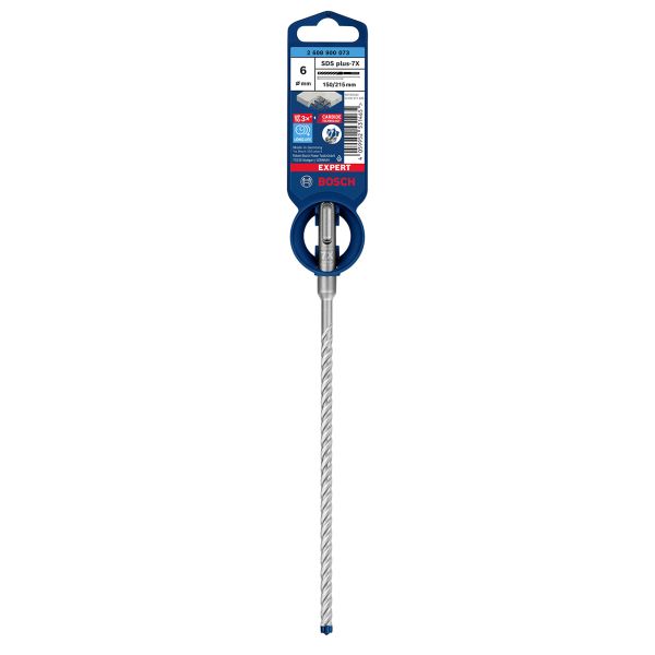 Ударний бур Bosch Expert SDS-plus-7X, 6x150x215 мм (2608900073)