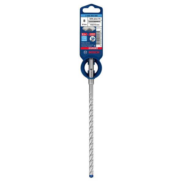 Ударний бур Bosch Expert SDS-plus-7X, 8x150x215 мм (2608900089)