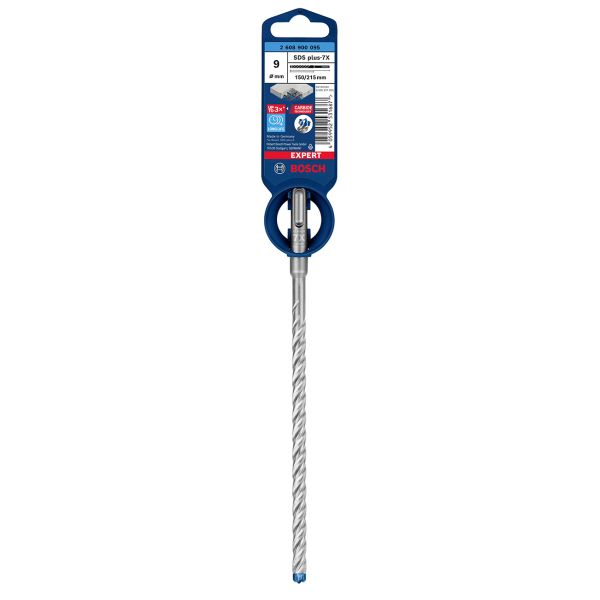Ударний бур Bosch Expert SDS-plus-7X, 9x150x215 мм (2608900095)