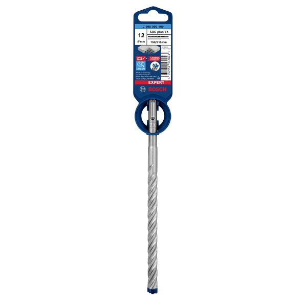 Ударний бур Bosch Expert SDS-plus-7X, 12x150x215 мм (2608900109)