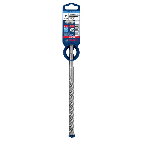 Ударний бур Bosch Expert SDS-plus-7X, 14x150x215 мм (2608900120)