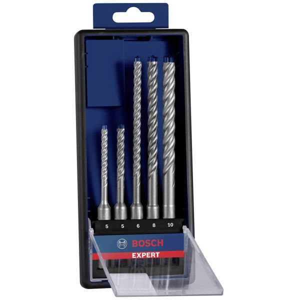 Набір бурів Bosch Expert SDS-Plus-7X 5-10 мм, 5 шт (2608900197)