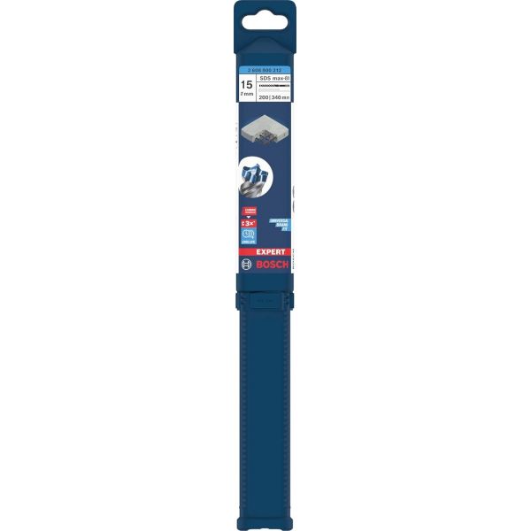 Ударний бур Bosch Expert SDS-Max-8X, 15x200x340 мм (2608900212)