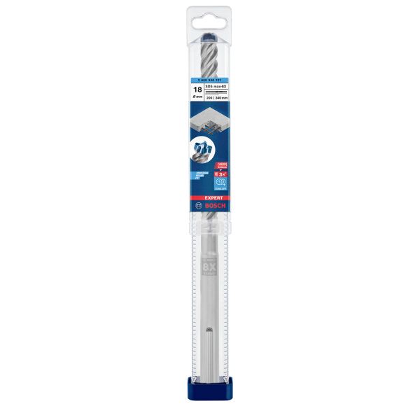 Ударний бур Bosch Expert SDS-Max-8X, 18x200x340 мм (2608900221)