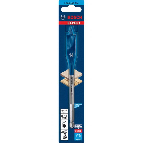 Свердло перове Bosch Expert Self Cut Speed, 14х100х152 мм (2608900314)