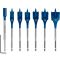 Набір свердел перових Bosch Expert SelfCut Speed з подовжувачем 152 мм, 16-32 мм, 7 шт (2608900334)