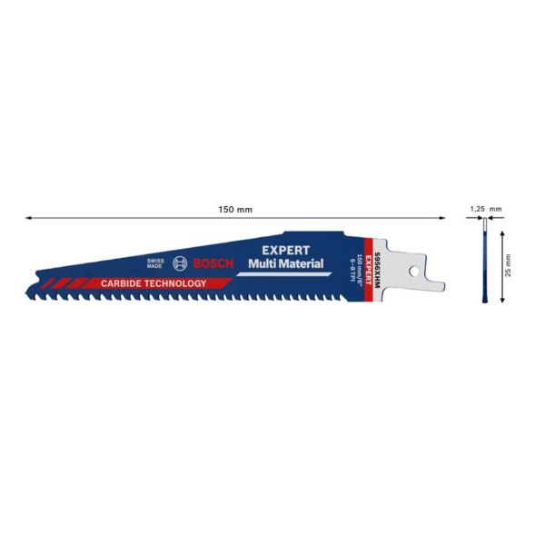 Пиляльне полотно Bosch Expert Multi Material S956XHM, 150 мм (2608900389)