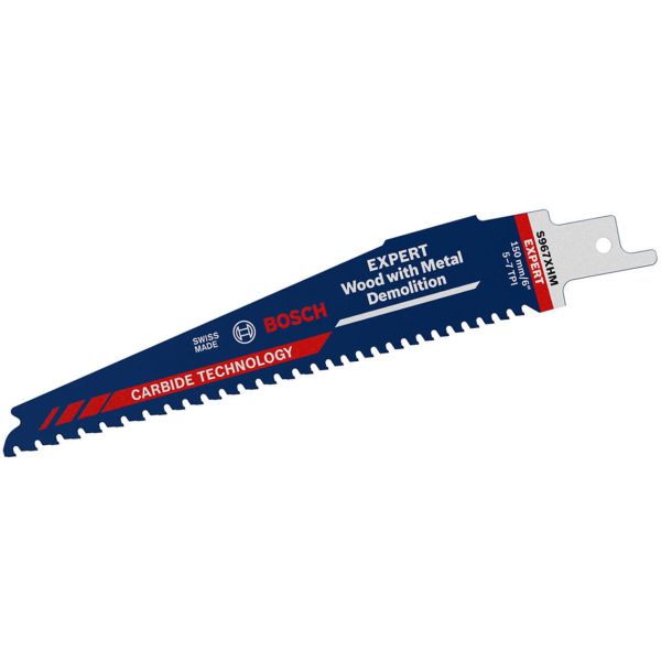 Пиляльне полотно Bosch Expert Wood with Metal Demolition S 967 XHM, 150 мм (2608900396)