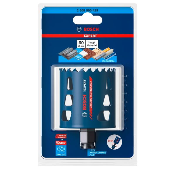 Коронка Bosch Expert Tough Material, 60x60 мм (2608900429)