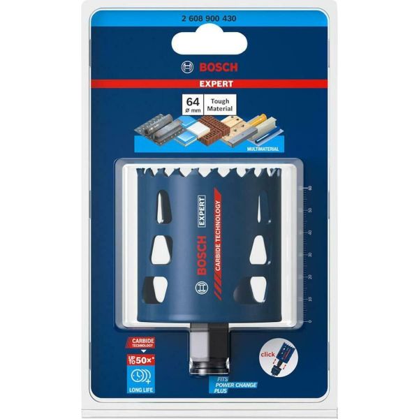 Коронка Bosch Expert Tough Material 64x60 мм (2608900430)