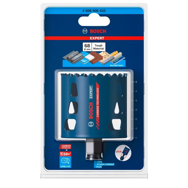 Коронка Bosch Expert Tough Material, 68x60 мм (2608900433)