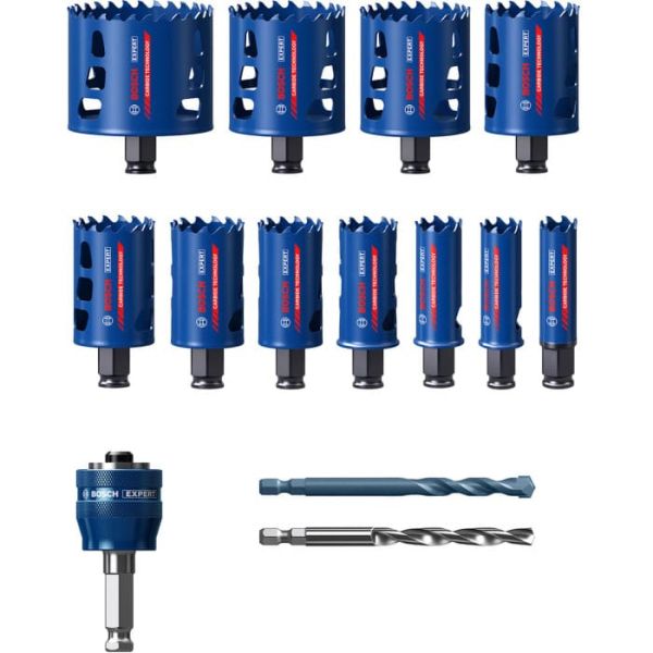 Набір коронок Bosch Expert Tough Material 20-76 мм, 14 шт (2608900447)