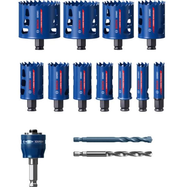 Набір коронок Bosch Expert Tough Material, 14 шт (2608900448)