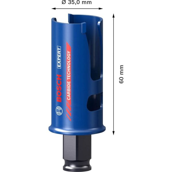 Коронка Bosch Expert Construction Material, 35x60 мм (2608900457)