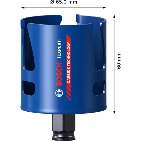 Коронка Bosch Expert Construction Material, 65x60 мм (2608900468)