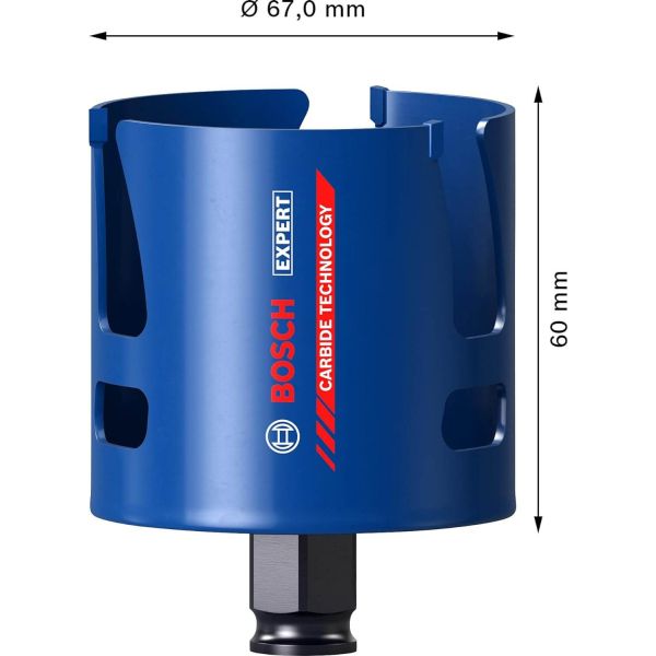 Коронка Bosch Expert Construction Material, 67x60 мм (2608900469)