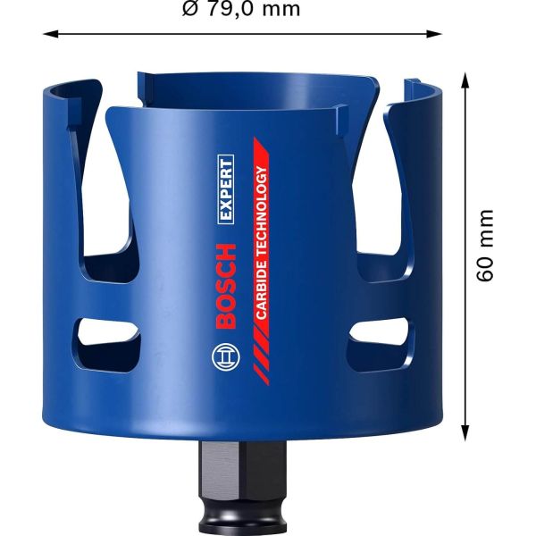 Коронка Bosch Expert Construction Material, 79x60 мм (2608900474)