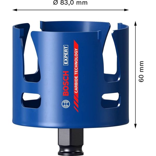 Коронка Bosch Expert Construction Material, 83x60 мм (2608900476)