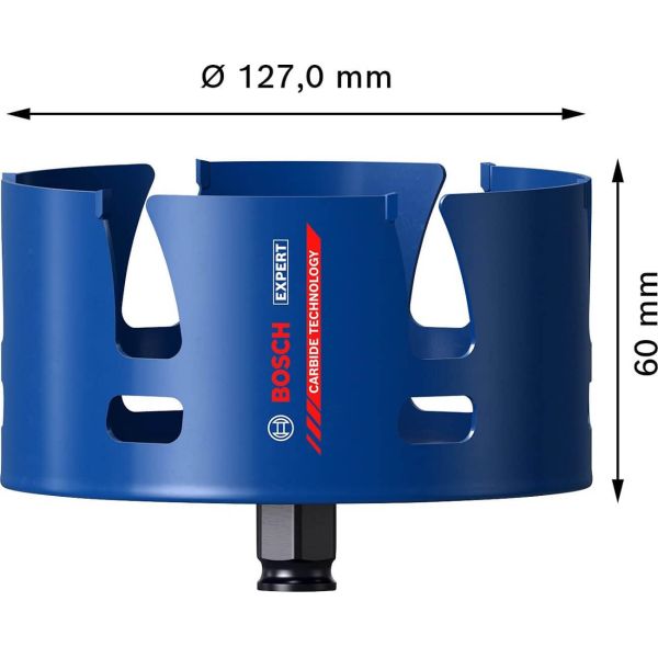 Коронка Bosch Expert Construction Material, 127x60 мм (2608900485)