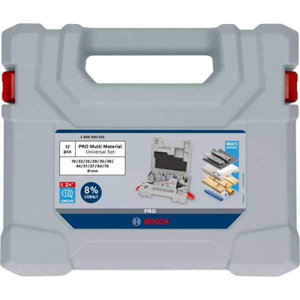 Набір коронок Bosch PRO Multi Material, 17 шт (2608900525)