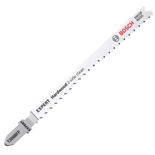 Пиляльне полотно Bosch Expert Hardwood 2-Side Clean T308BFP по деревині, 2x177 мм, 5 шт (2608900548)