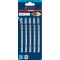 Пиляльне полотно для лобзика Bosch T 308 BO Expert Wood 2-Side Clean, 2.2х117 мм, 5 шт (2608900555)