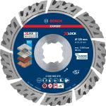 Алмазний відрізний диск Bosch Expert MultiMaterial X-Lock, 125x2.4х22.23 мм (2608900670)