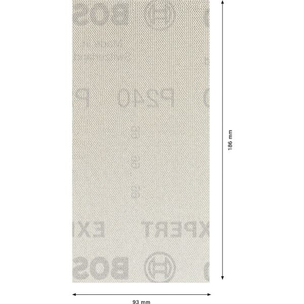 Шліфлист Bosch Expert M480 93x186 мм, G 240, 50 шт (2608900758)