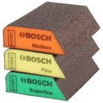 Губки шліфувальні Bosch S470 Expert 69х97х26 мм, M, F, SF, 3 шт (2608901174)