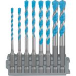 Набір свердел спіральних Bosch Expert HEX-9 MultiConstruction Pick and Click, 3-8 мм, 8 шт (2608901455)